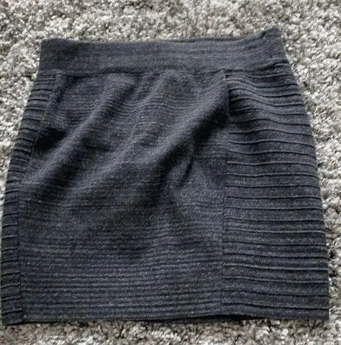 EXPRESS  gray mini Skirt