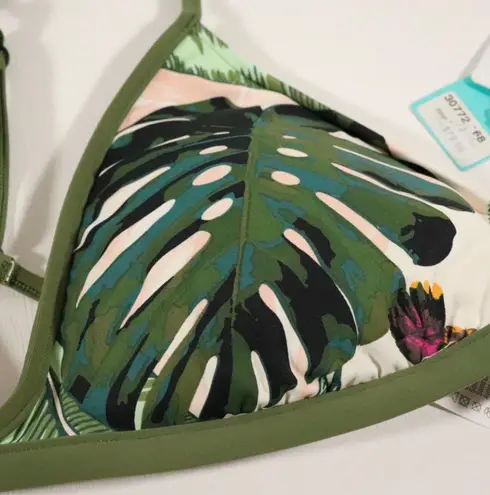 Seafolly NWT X Revolve Palm Beach Bikini Top Size 12