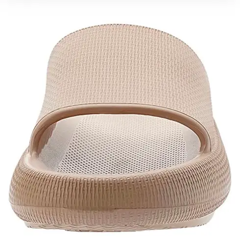 Story Taupe Cloud Insole Cushion Slip On Slide