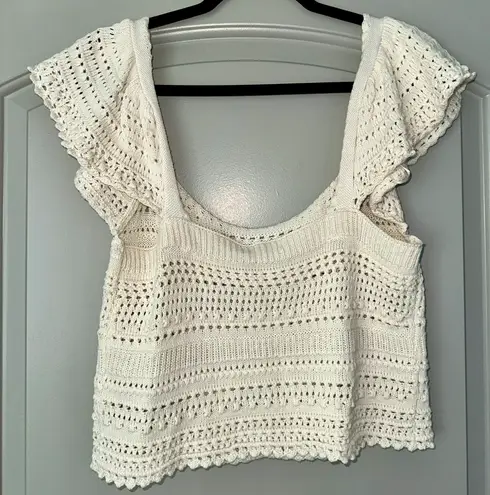 Sincerely Jules Crochet Knitted Top