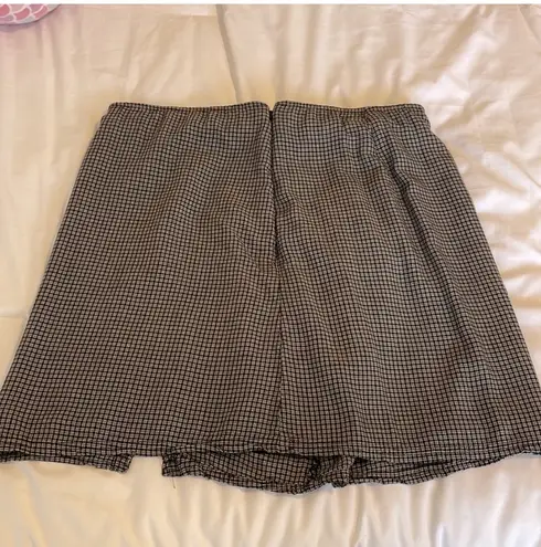 American Eagle Plaid Mini Skirt