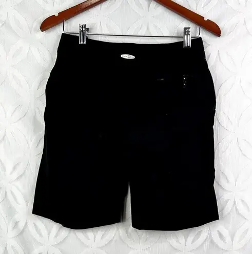 Bermuda Jamie Sadock Women Size 2  Black Studded Golf Shorts