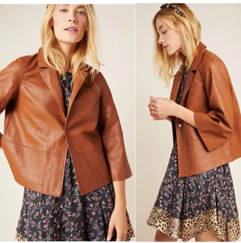 Anthropologie Leather Jacket