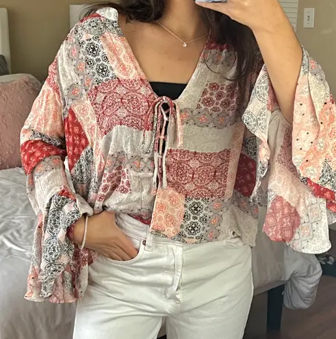 En Crême The Road Tapestry Blouse