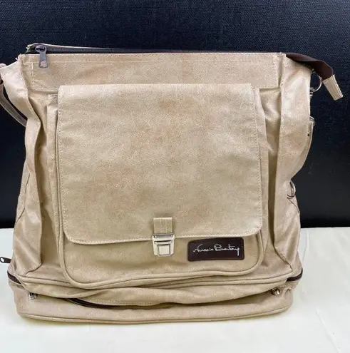 Nuccio Bentory Unisex Beige Travel Bag/Carry on bag SKU 5081