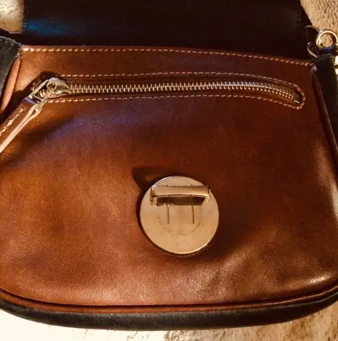 Roots Vintage  Leather Crossbody Bag