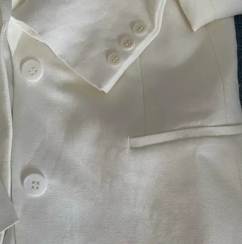 Maje Suit Jacket In Linen Blend NWT Size 38