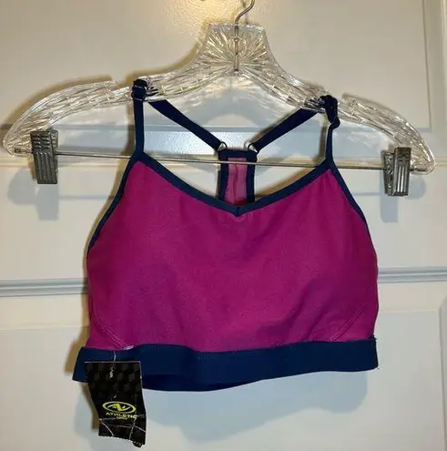 Athletic Works NWT  Purple/Magenta Vital Cami Sports Bra size M