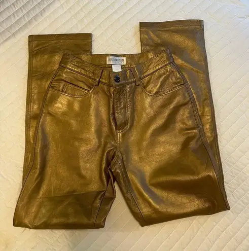 Hugo Buscati Leather Pants