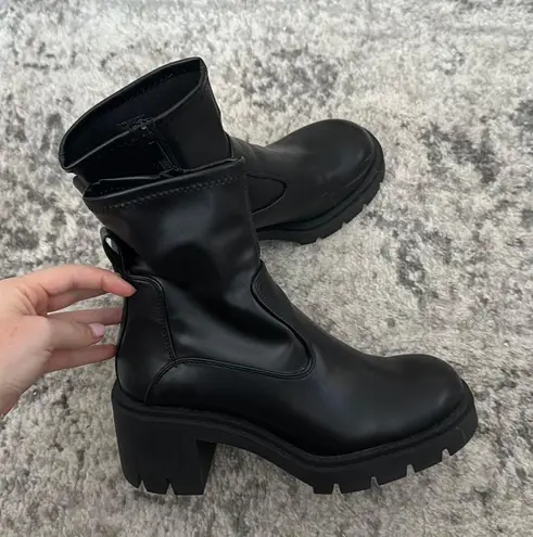 ZARA Black Booties