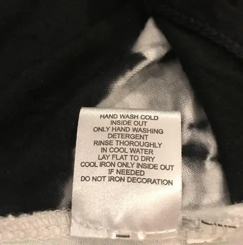 Black & White Tie Dye Top/Dress/Cover