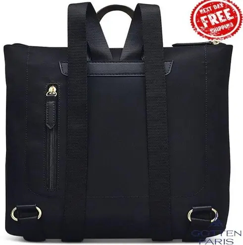Radley London Women's Pocket Essentials Responsible Zip Top Backpack Bag Black