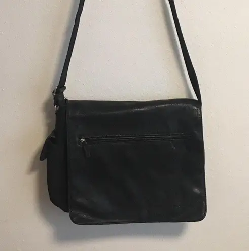 Fossil East-West Leather Messenger Bag