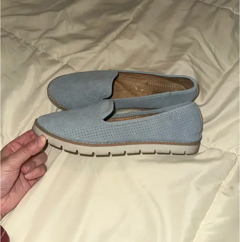 Cliffs Light Blue Cliff’s Slip Ons