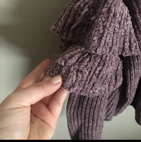 Mossimo Supply Co Mauve Pink Chenille Sweater