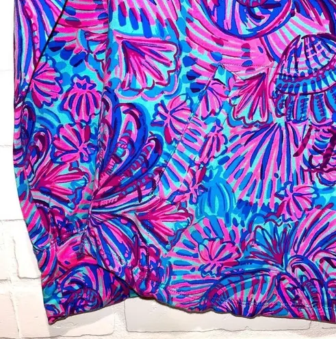 Lilly Pulitzer  UPF 50+ Popover in Turquoise Oasis Shellidascope - Image 3