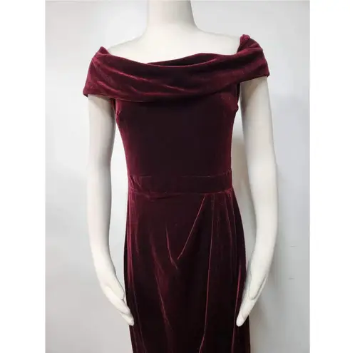 BHLDN Anthropologie Edison Velvet Dress Size 12