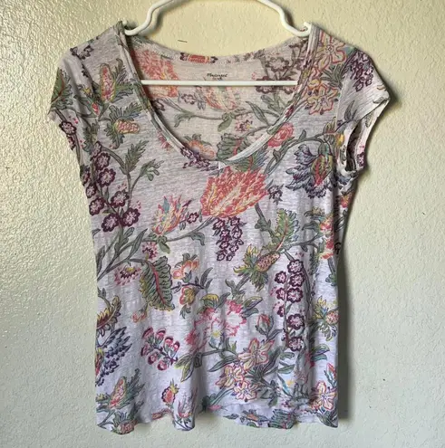 Y2K Floral Shirt Multi Size XS