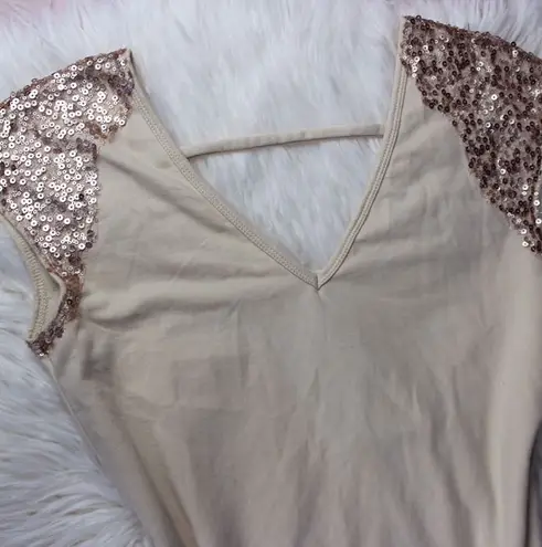 Others Follow sequin pale shift dress. Size Xs.