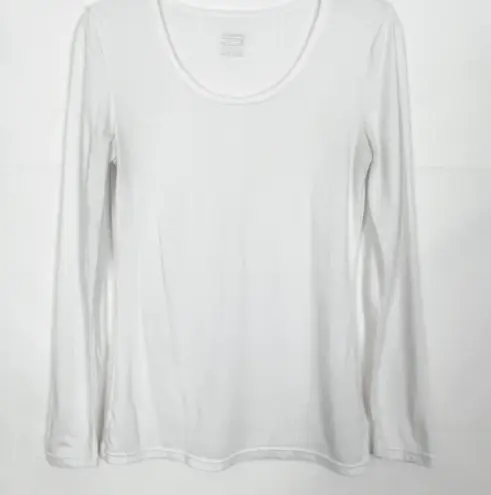 32 Degrees Heat 32 Heat Activewear Long Sleeve White Top Size Medium