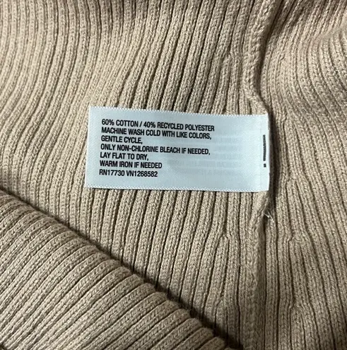 Ava & Viv Classic Brown Pencil Skirt Sz 3XL Ribbed Textured Knitted