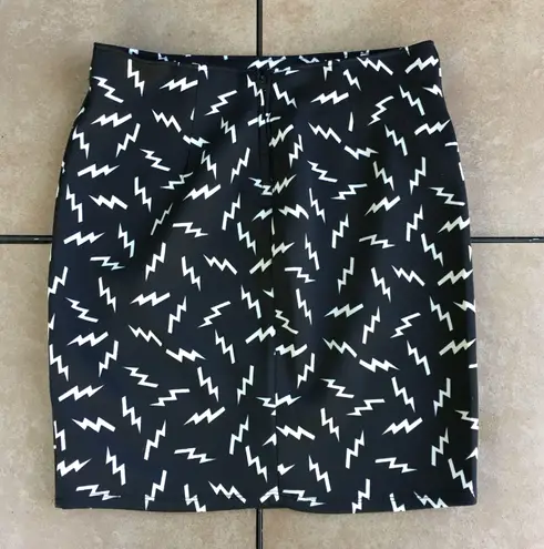 Forever 21 Lightning Bolt Skirt