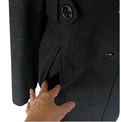 Giacca Gallery Women's Pea Coat L Black Size L