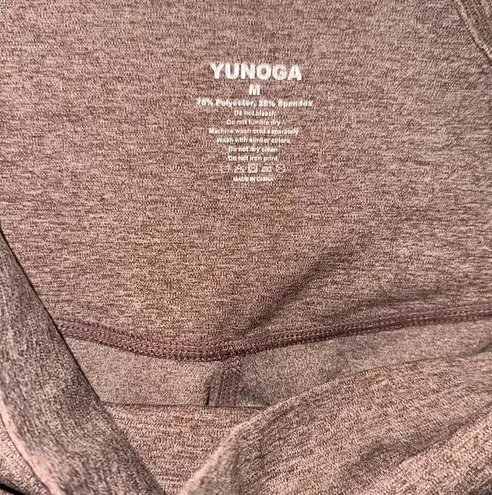 Yunoga Ultra Soft High Waisted Leggings Pink Size M