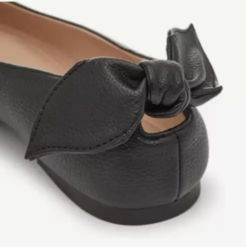 Kelly & Katie Women's Black Lizabi Flat 7