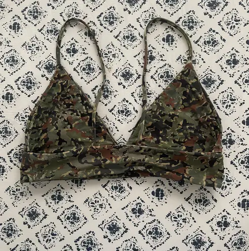 Boys + Arrows Camo Bikini Top