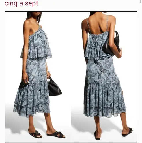 Cinq à Sept Cinq a Sept Colette Halter Midi Dress