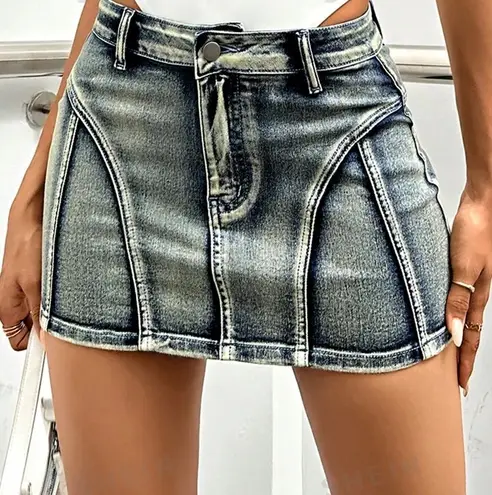 Denim Mini Skirt Size XS