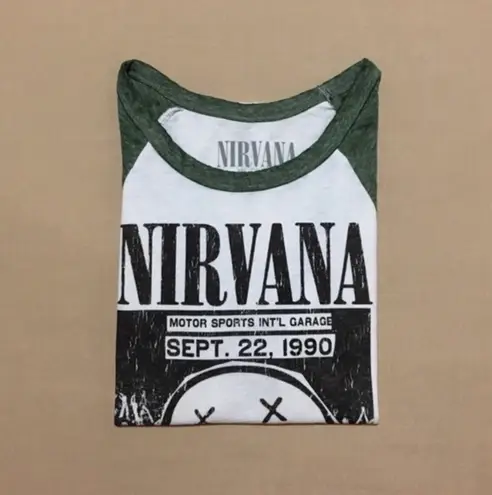 Nirvana Vintage  Burnout Tee