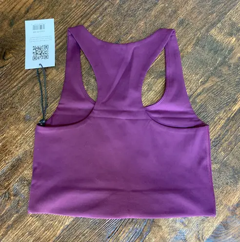 Girlfriend Collective NWT  Plum Paloma Racerback Bra XS