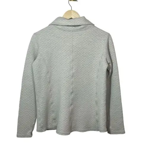 Kuhl Women’s Athena Quilted Cowl Neck Pullover in Ivory Size M