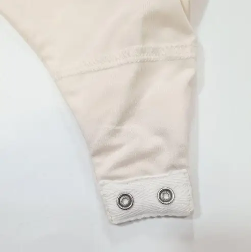 Camila Coelho Reyes Bodysuit in Beige Small