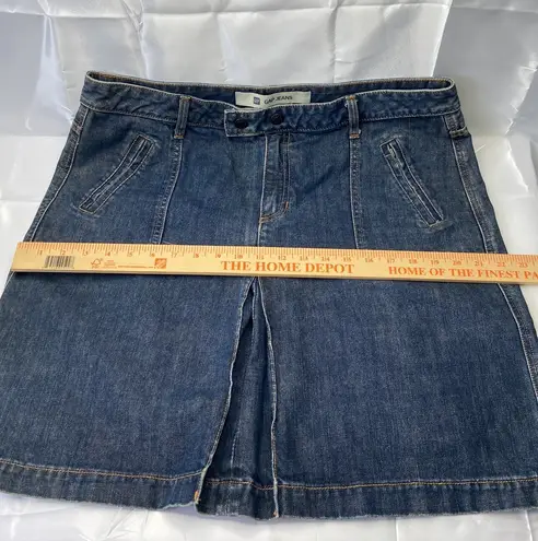 Gap Vintage Plus Size  Pleated Denim Jean Skirt Size 16