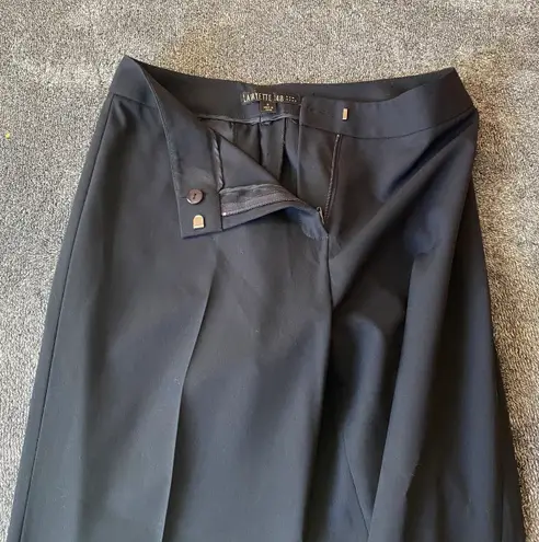 Lafayette 148 NewYork 96% virgin wool 4% elastane black pant ( 4 )