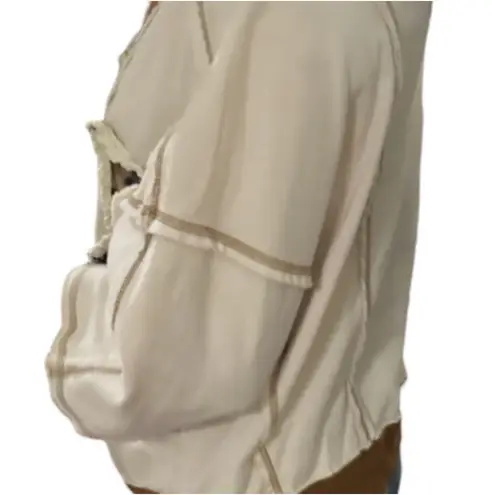 Oversized Star Quilted Patchwork Lace CrewneckSweatshirt Multiple