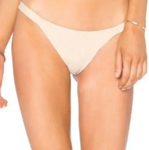 TAVIK SWIMWEAR Heather Swim Bikini Bottom Tapioca Size L