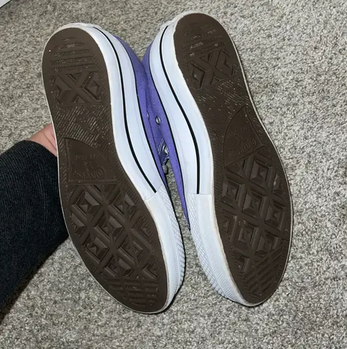 Converse Purple Platform