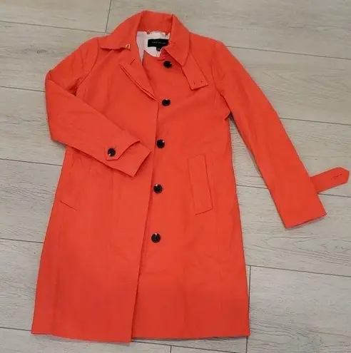 Anne Klein Ann Klein Red Trench Coat