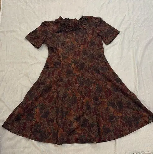 Handmade Velvet Fall Dress