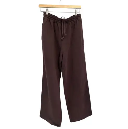 SKIMS Espresso Straight Leg Sweatpants XXS