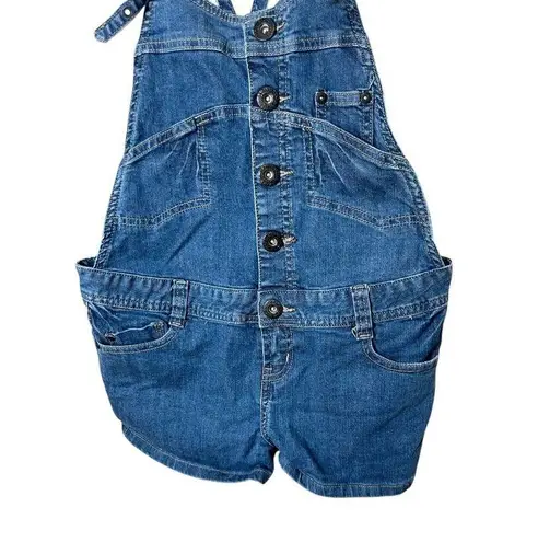 Zana Di Y2K Jean Short Overalls Size 5 Blue