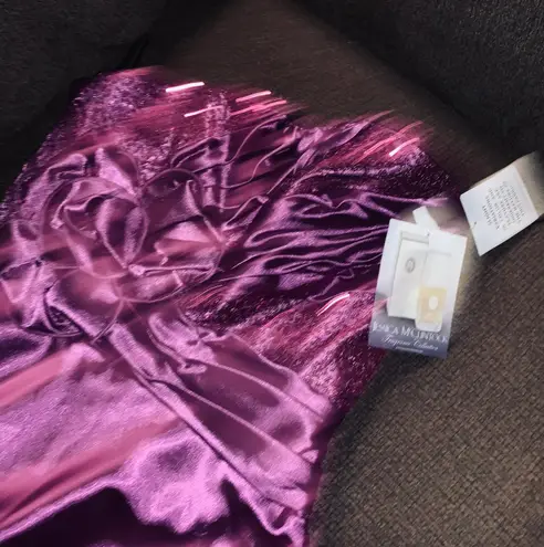 Jessica McClintock Jessica MCcliñtock strapless prom dress