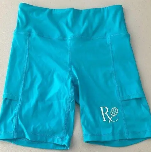 The Farmers Market Global Ball Pocket Biker Shorts / Mykonos Blue Size XS