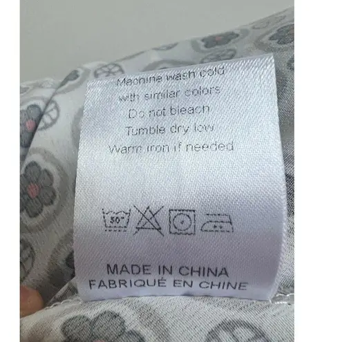 Floral Army Green 100% Polyester Kimono Top XXL