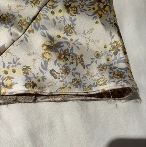 Dessy Collection by Vivian Diamond Floral Silk Dessy Maxi