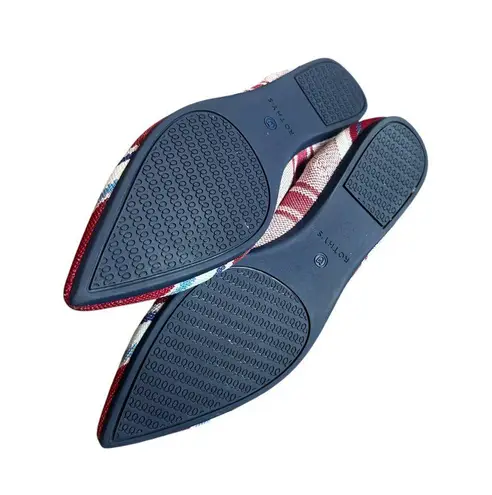 Rothy's The Point Varsity Stripe Flats Pointed Toe Slip